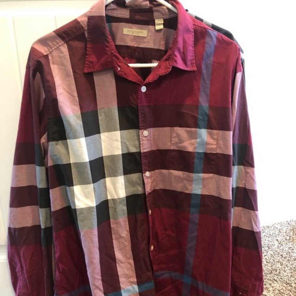 Burberry button down shirt AUTHENTIC